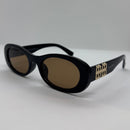 Óculos Milenium Oval Marrom