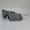 Óculos Bolt Branco Lente Prata