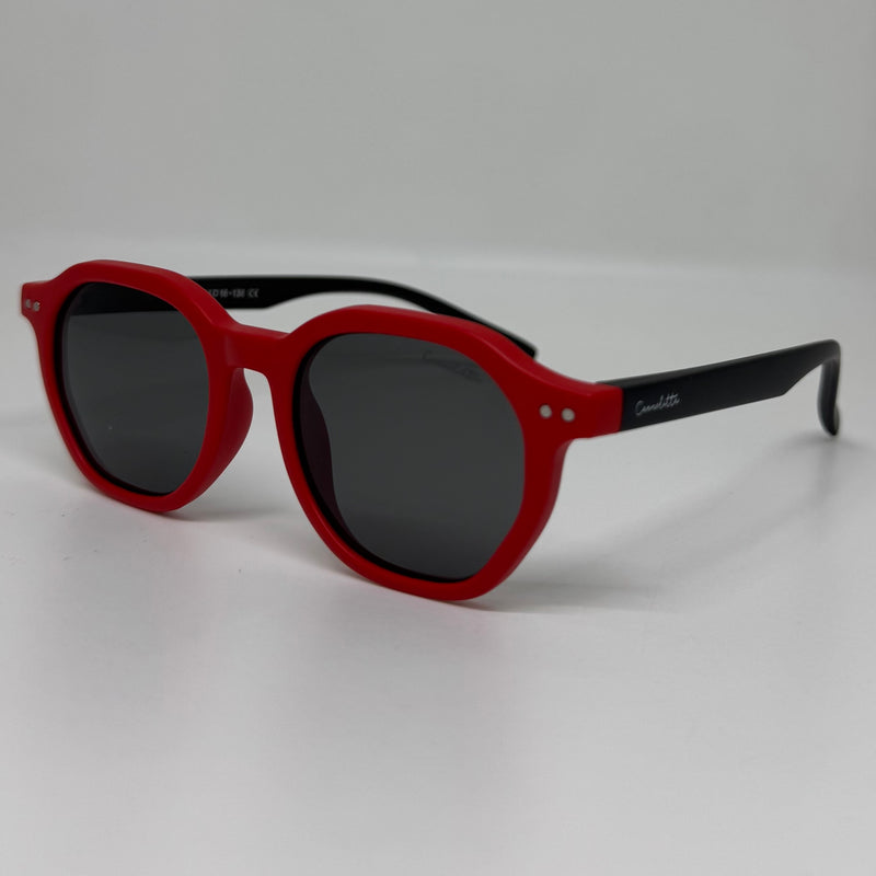 Óculos Max Black and Red Infantil Polarizado