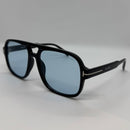 Óculos Aviador Flash Lente Azul