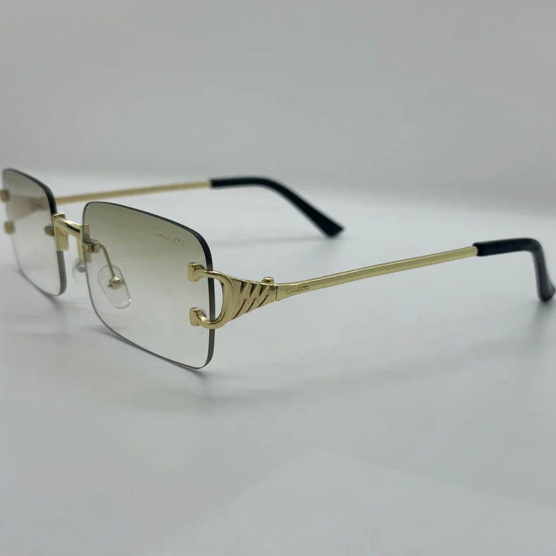 Óculos Aurion Gold Lente Transparente