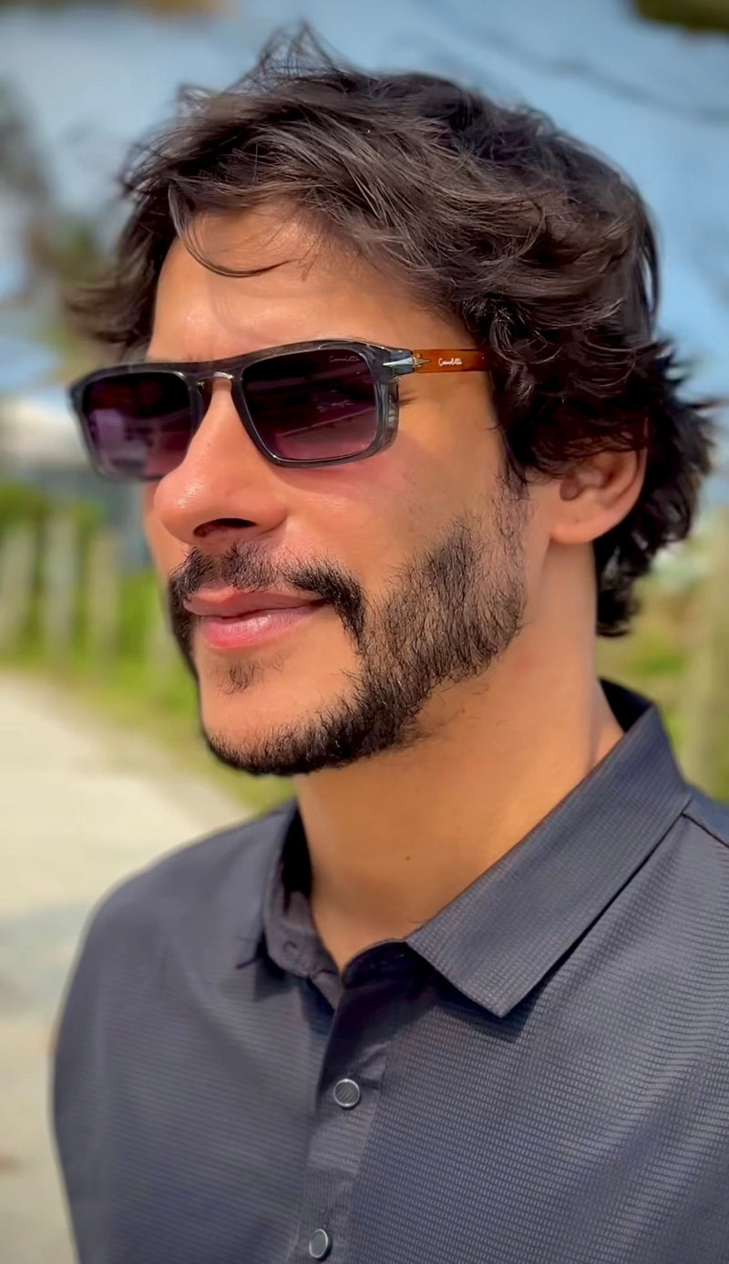 Óculos Cronus Jaguar Cinza