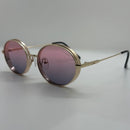 Óculos Josefina Gold Lente Rosa/Lilas