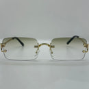 Óculos Aurion Gold Lente Transparente