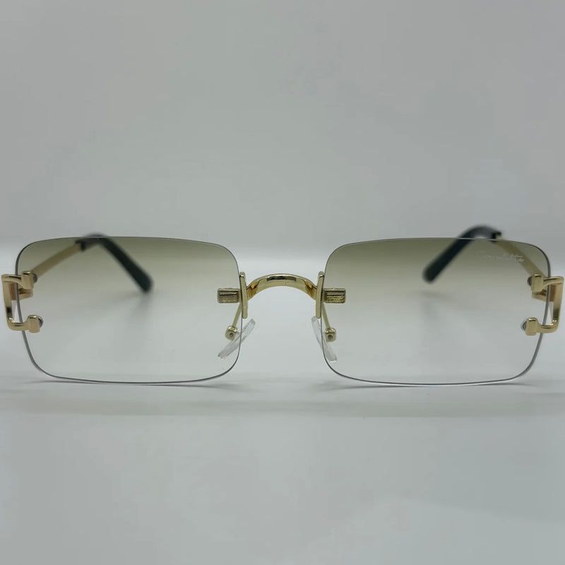 Óculos Aurion Gold Lente Transparente