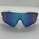 Óculos Alpes Cinza Translúcido Lente Azul