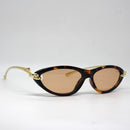 Óculos Sauvage Gold Tartaruga Lente Rose
