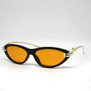 Óculos Sauvage Gold Dark Lente Laranja