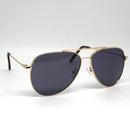 Óculos Aviador Bradley Gold Lente Preta