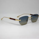 Óculos Maresia Gold Lente Azul Degrade