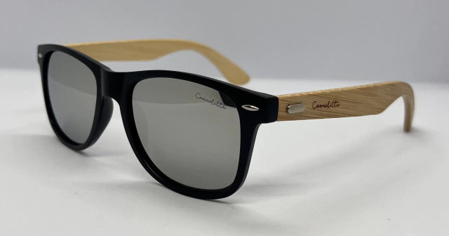 Óculos Leme Espelhado Bambu Polarizado